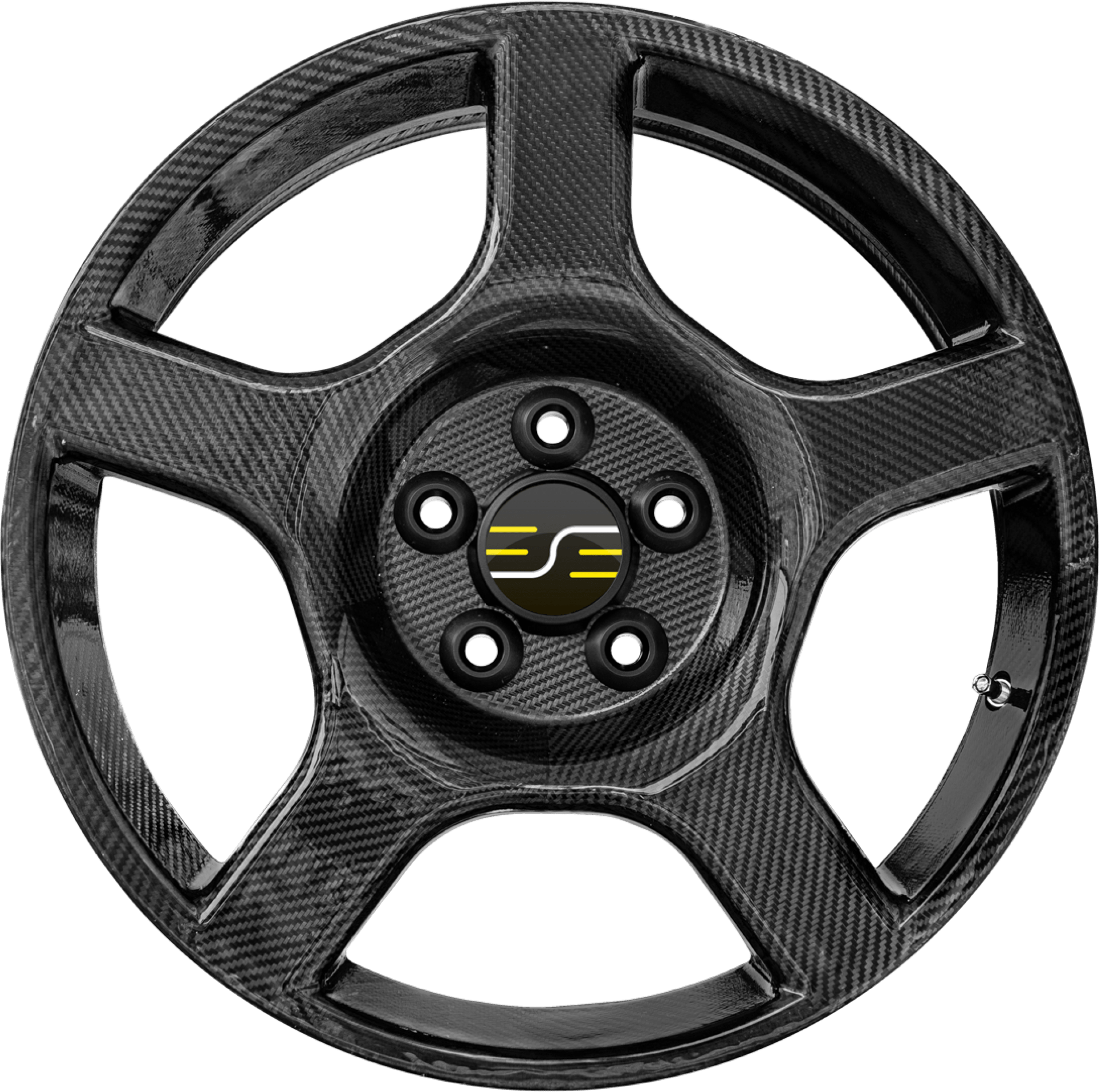 image of a carbon fiber wheel