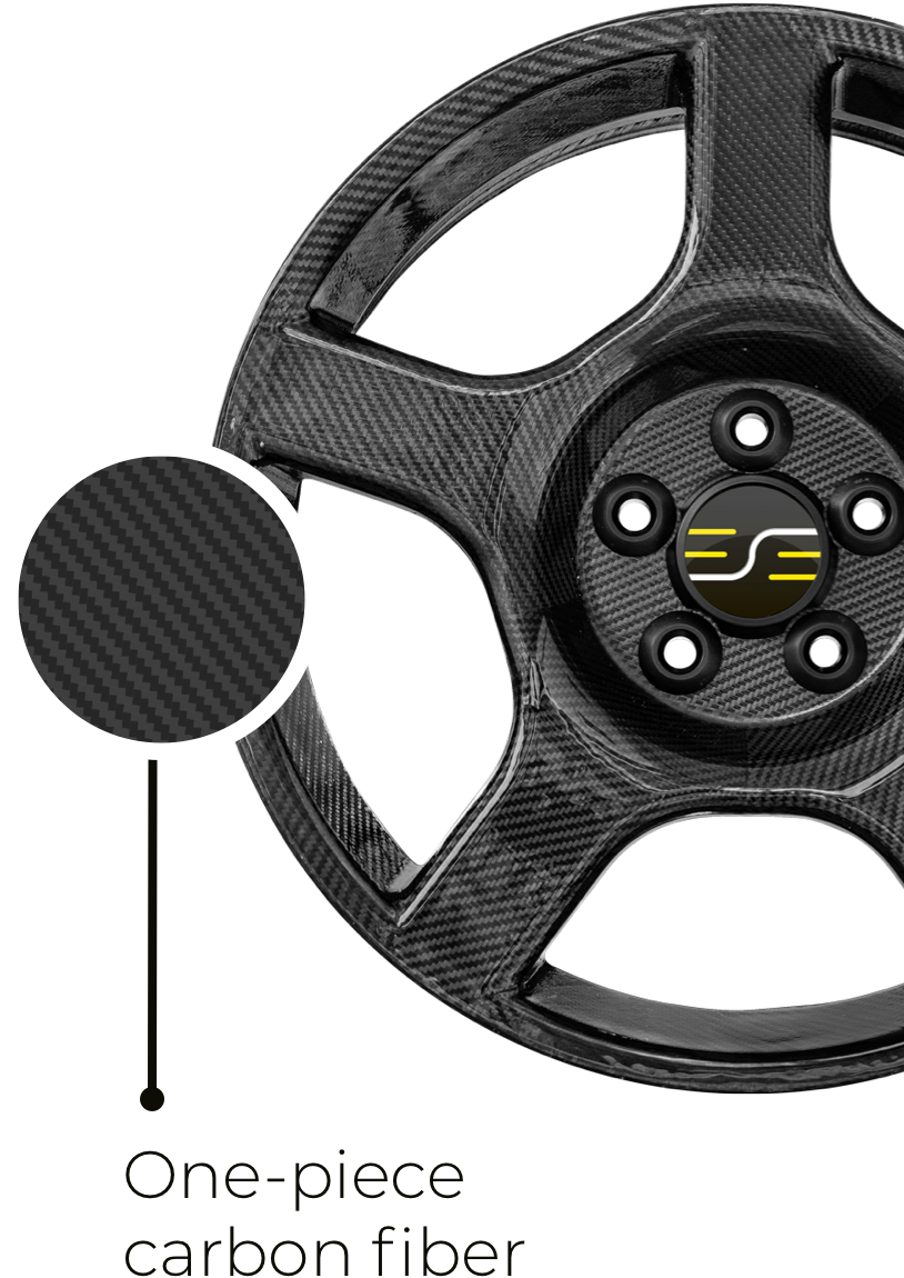ESE Carbon Fiber Wheels One Piece