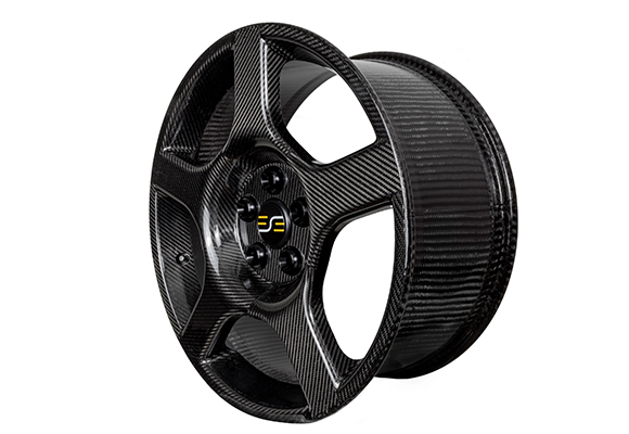 ESE Carbon Fiber Wheel Model E2 Side View