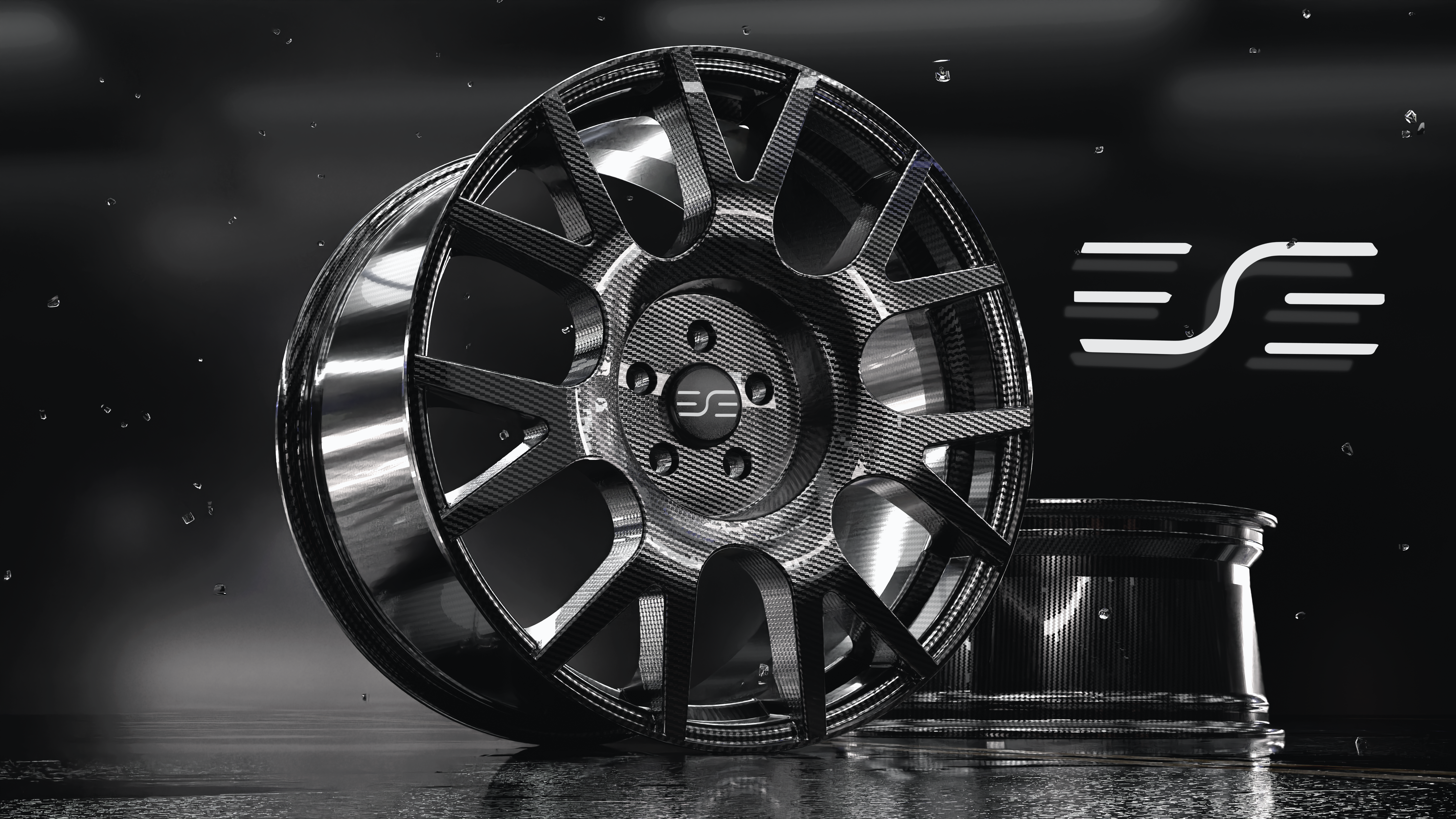ESE Carbon Fiber Wheels Model E3